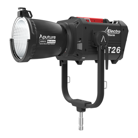Aputure Electro Storm XT26 Product Manual