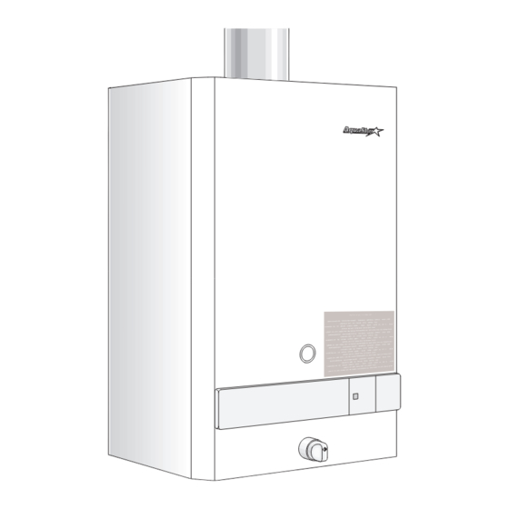 AquaStar 125X LP Installation And Operating Instructions Manual