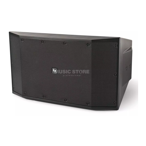 Electro-Voice EVID-S10.1DW Subwoofer Manuals