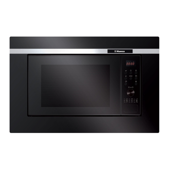 Hansa AMG20BFH Installation Manual