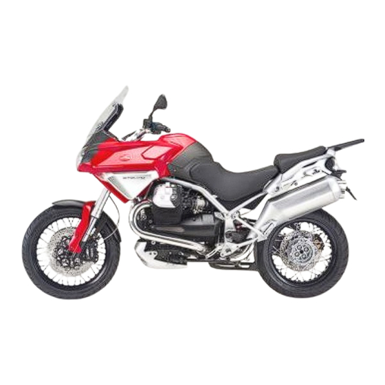 MOTO GUZZI STELVIO 4V - 1200 Service Station Manual