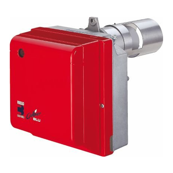 Riello Burners Gulliver BLU BGK1 Installation, Use And Maintenance Instructions