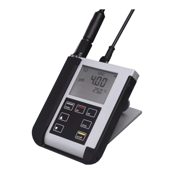 Knick Portavo 902 PH Quick Start Manual