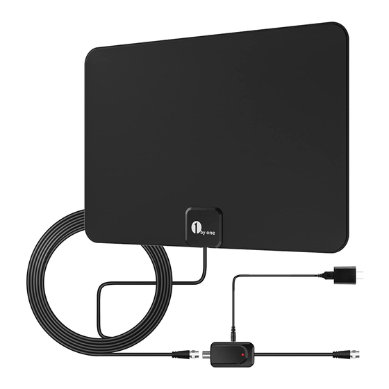 1byone HDTV Antenna Quick Start Manual