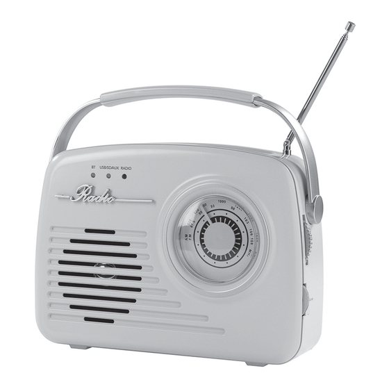 User Manuals: easymaxx SP-11 Portable Radio