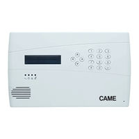 CAME 846NC-0140 Configuration Manual