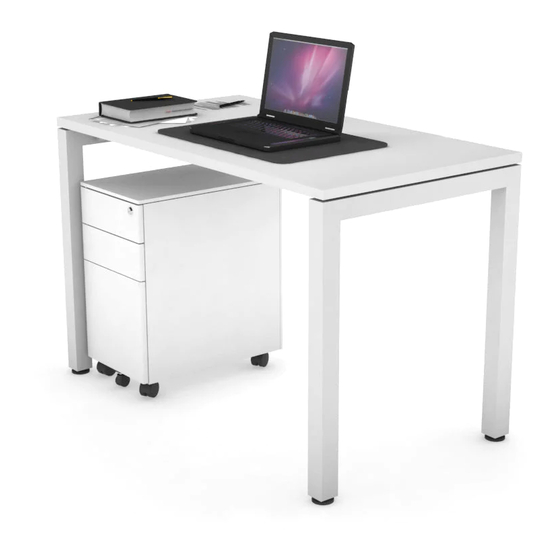 Jason.L Quadro Square Desk Assembly Instructions Manual