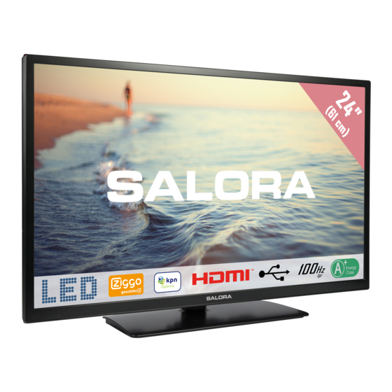 Salora 24HDB5005 Operating Instructions Manual