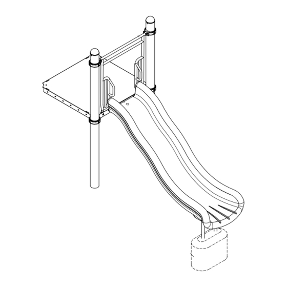 Playcraft Poly Wave Single Slide V2 Installation Instructions