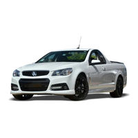 HOLDEN VF UTE 2014 Owner's Handbook Manual