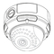 Security Camera Okina USA SDNI36-870AI-VD User Manual