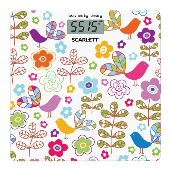 Scarlett SC-BS33E026 Instruction Manual
