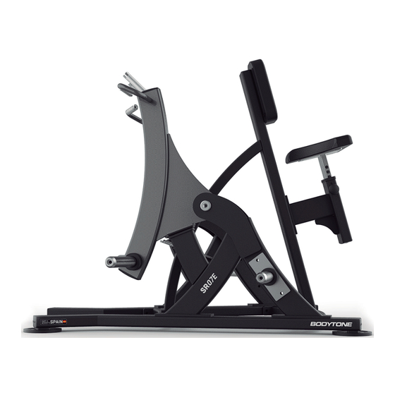 BODYTONE SR07E User Manual