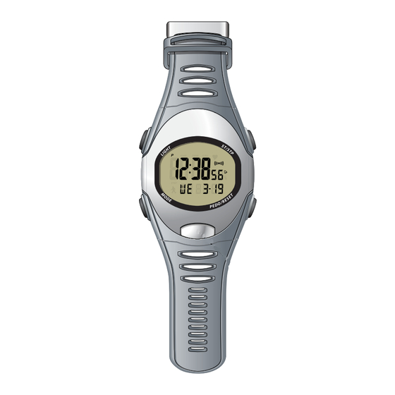 Life Fitness Pedometer/HeartRate Watch User Manual