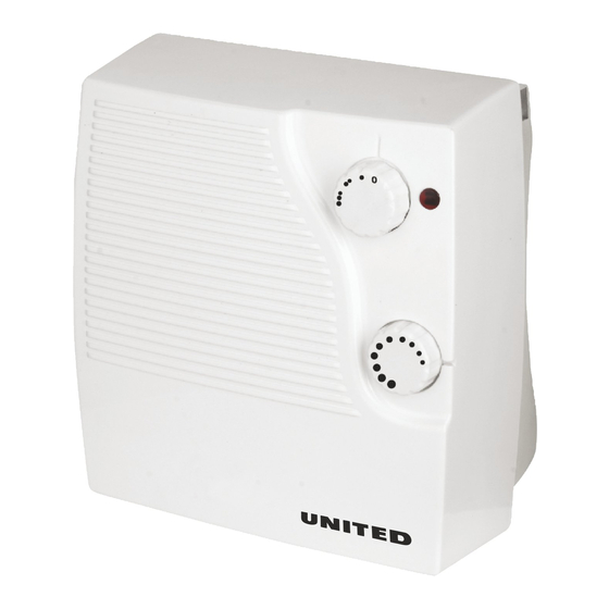 UNITED UHB-831 Instruction Manual