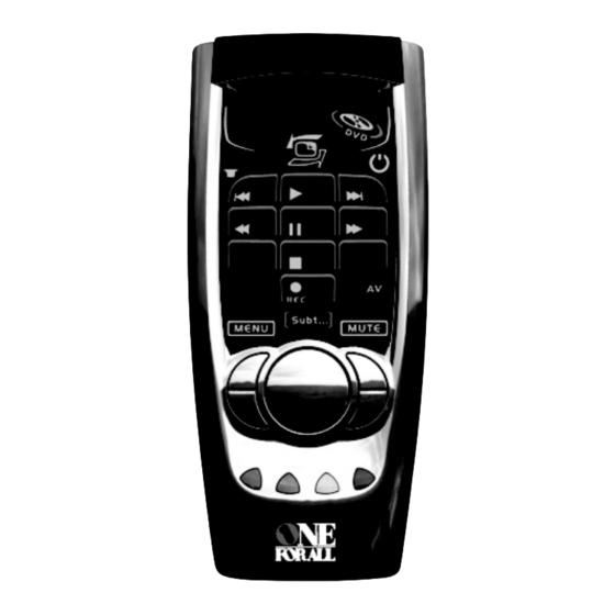 One for All KAMELEON 3 URC-8203 Instruction Manual