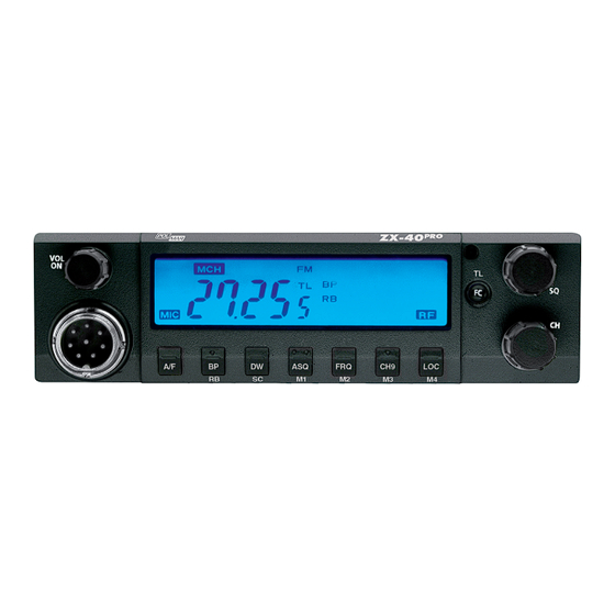 POLMAR ZX-40 PRO User Manual