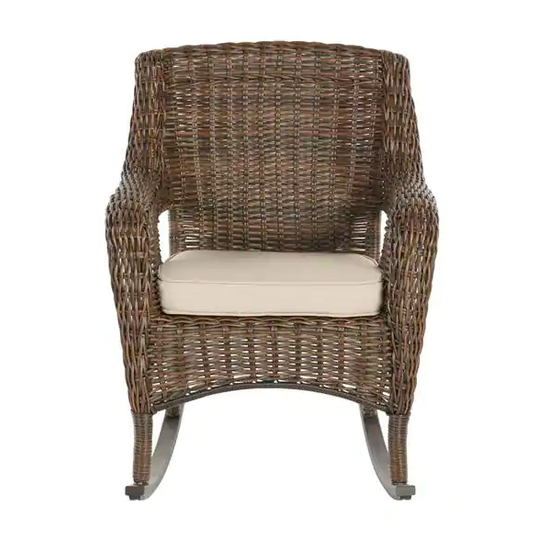 HAMPTON BAY CAMBRIDGE PATIO ROCKER WITH CUSHION Use And Care Manual