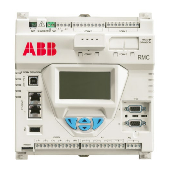 ABB RMC-100 Quick Start Manual