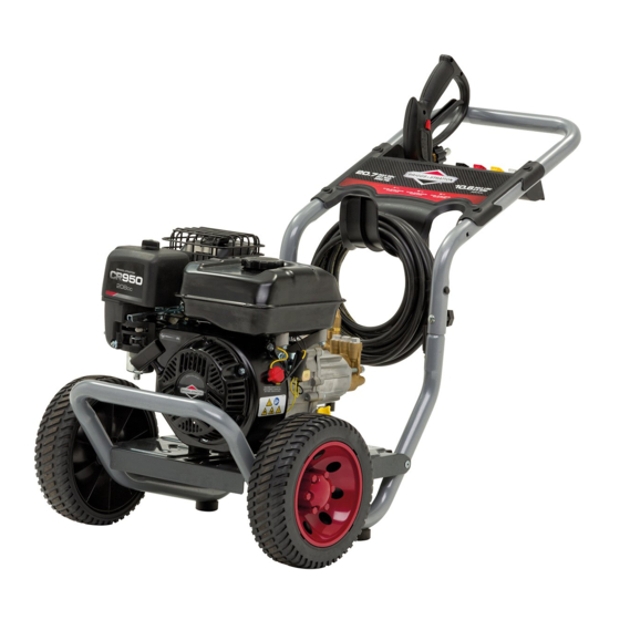 Briggs & Stratton 3000 MAX PSI Quick Setup Manual