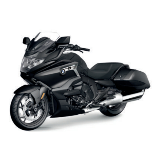BMW Motorrad K 1600 B 2021 Rider's Manual