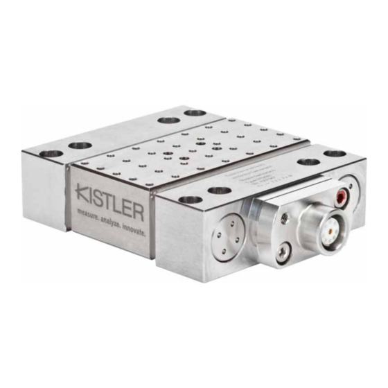 Kistler MiniDyn 9119AA1 Instruction Manual