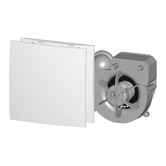 Maico ER 60 E Mounting And Operating Instructions