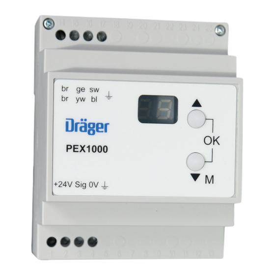 Dräger PEX 1000 Manual