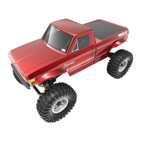 REDCAT ASCENT 18 User Manual