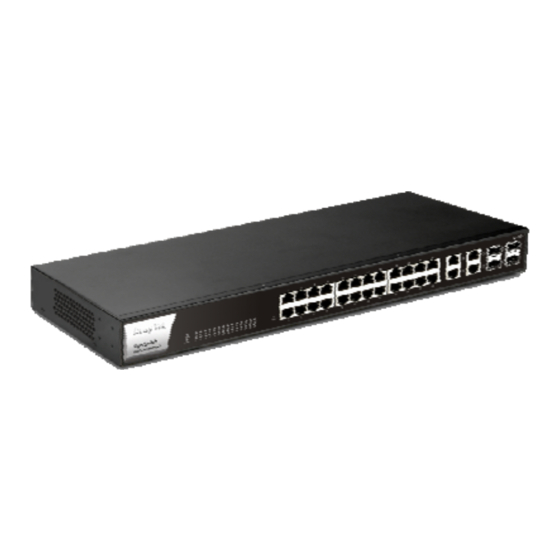 Draytek VigorSwitch G1282 Quick Start Manual