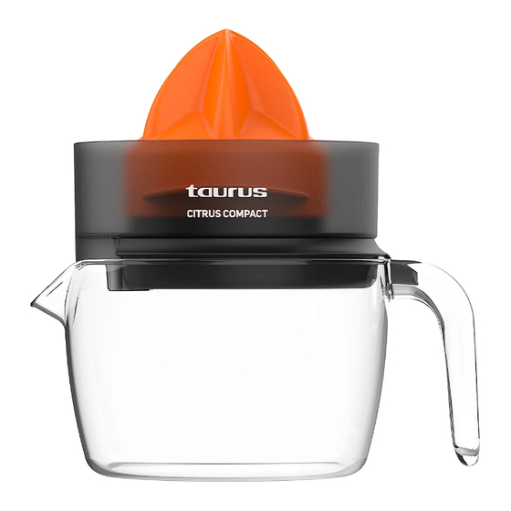 Taurus CITRUS COMPACT Instructions For Use Manual
