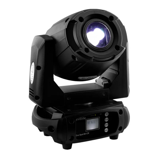 Evolite EVO Beam 60-CR User Manual