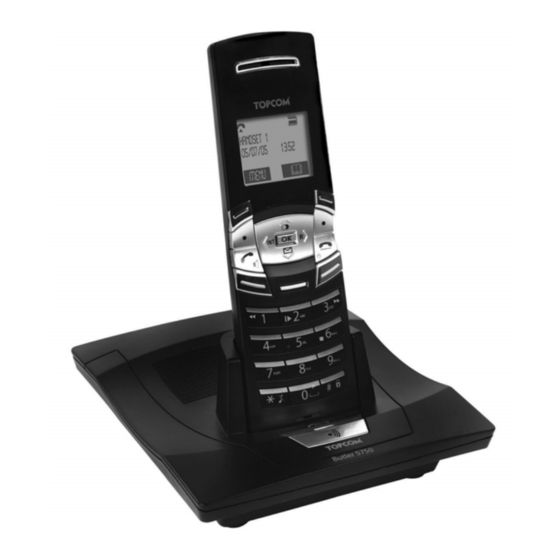 Topcom BUTLER 5750 User Manual