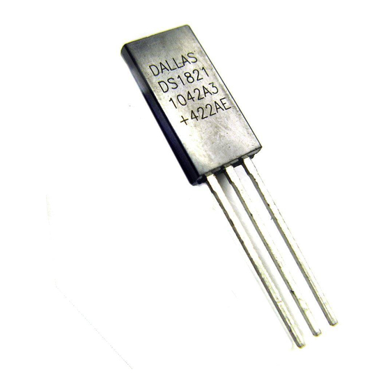Dallas DS1821 Manual