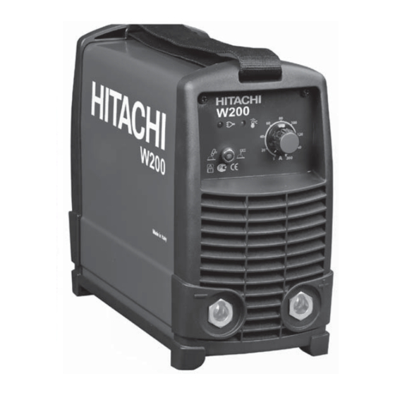Hitachi W130 Manuals