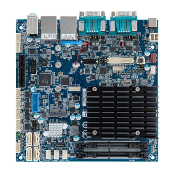 GIGAIPC mITX-4125A Quick Reference Manual