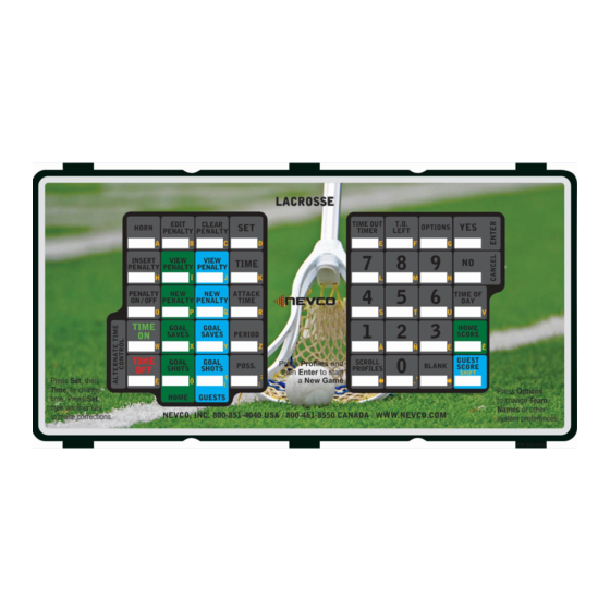 Nevco MPC-7X2 Operator Instructions Manual