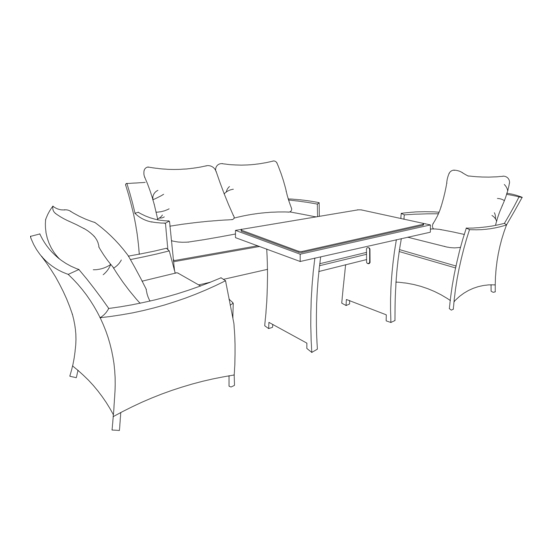 OVE DIANA 15PCS-DI1A04-BE1PH Assembly Instructions Manual