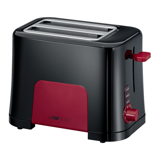 User Manuals: Clatronic TA 3551 Toaster