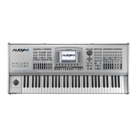 KETRON AUDYA 4 Manual