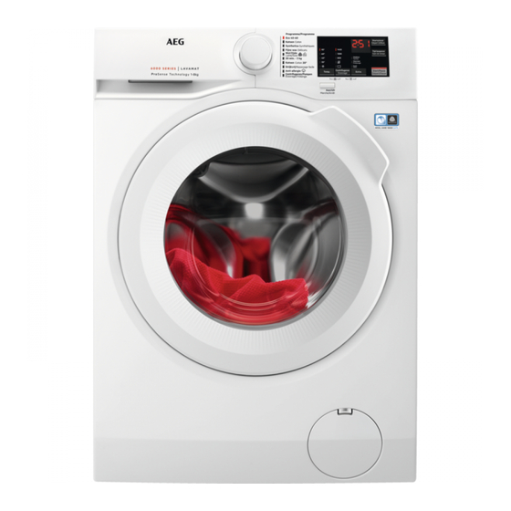 User Manuals: AEG LF62R840 Washing Machine