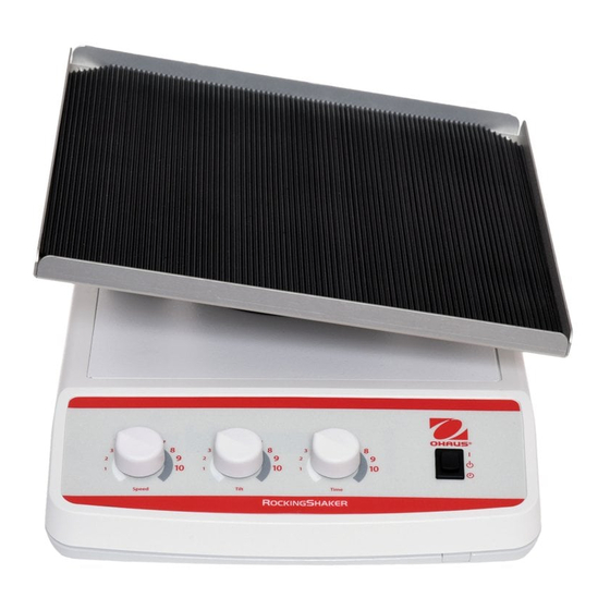 OHAUS SHRK07AL1 Instruction Manual