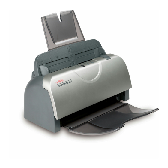 Xerox DocuMate 152 User Manual