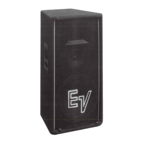 Electro-Voice ECS 15-3 Specifications