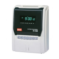Max ER-2500 Instruction Manual