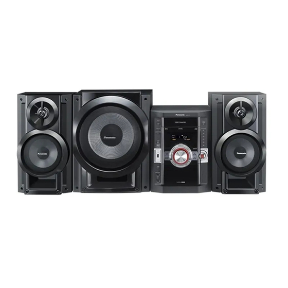 Panasonic SA-AK785LM-K Service Manual