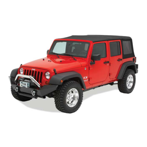 Bestop HighRock 4x4 42910 Installation Instructions Manual