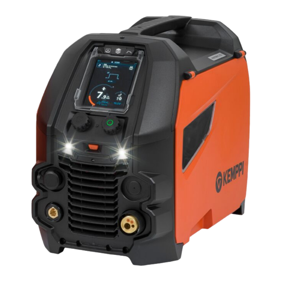 Kemppi Master M 358 Operating Manual