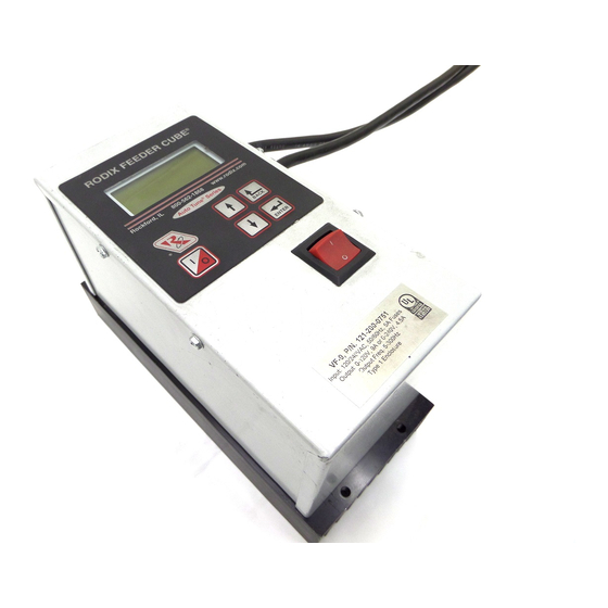 Rodix FEEDER CUBE VF-9-OF Manual