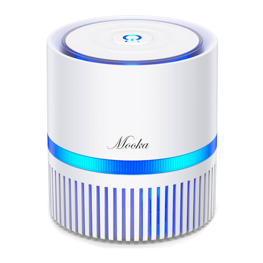 MOOKA EPI810 - 3-in-1 True HEPA Air Purifier Manual